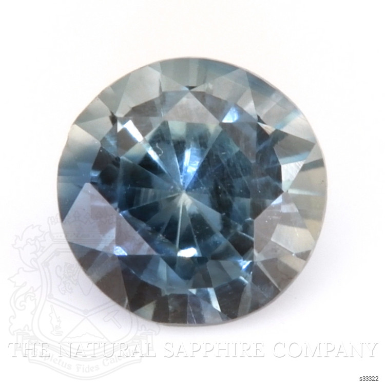 0.30 Ct. Greyish Blue Sapphire from Madagascar