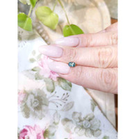 0.66 Ct. Bi Color Sapphire from Madagascar Life Style