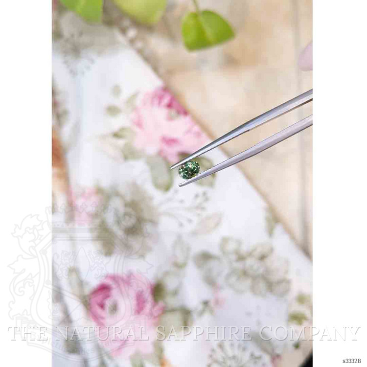 0.72 Ct. Green Sapphire from Madagascar