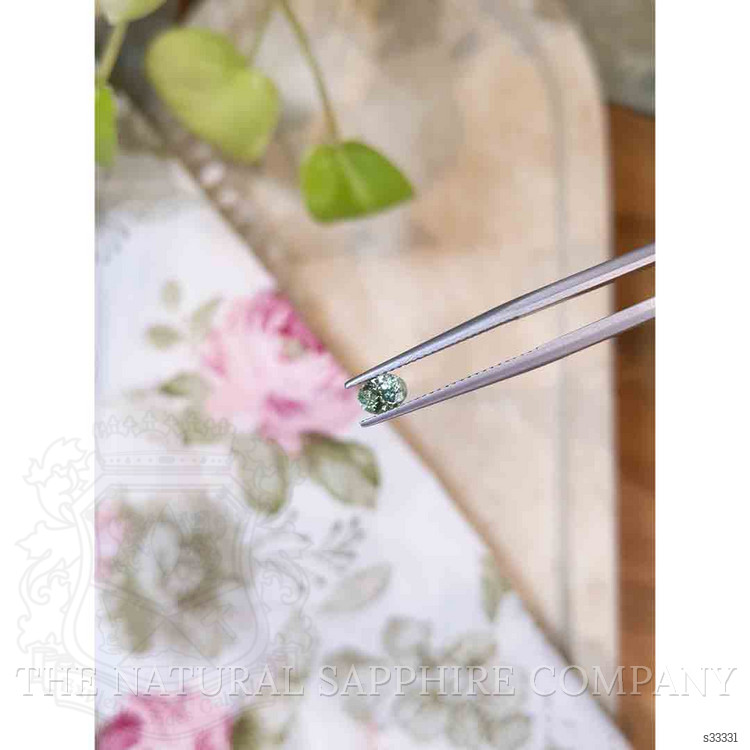 0.70 Ct. Green Sapphire from Madagascar