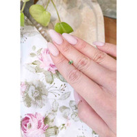 0.43 Ct. Green Sapphire from Madagascar Life Style