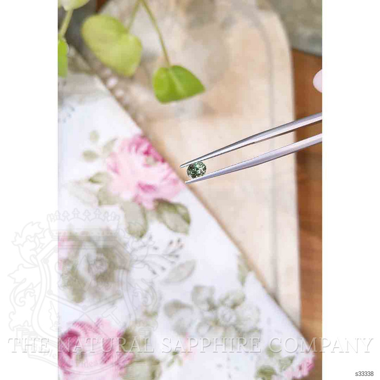 0.43 Ct. Green Sapphire from Madagascar