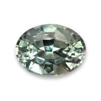 0.55 Ct. Bluish Green Sapphire from Madagascar Video