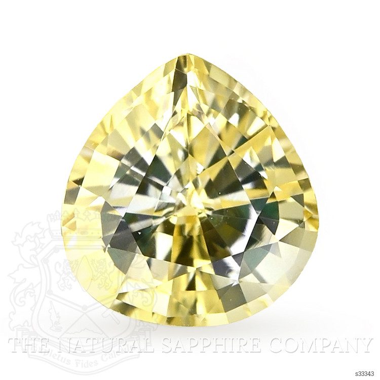 0.92 Ct. Yellow Sapphire from Ceylon (Sri Lanka)