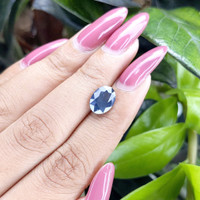 3.07 Ct. Blue Sapphire from Ceylon (Sri Lanka) Life Style