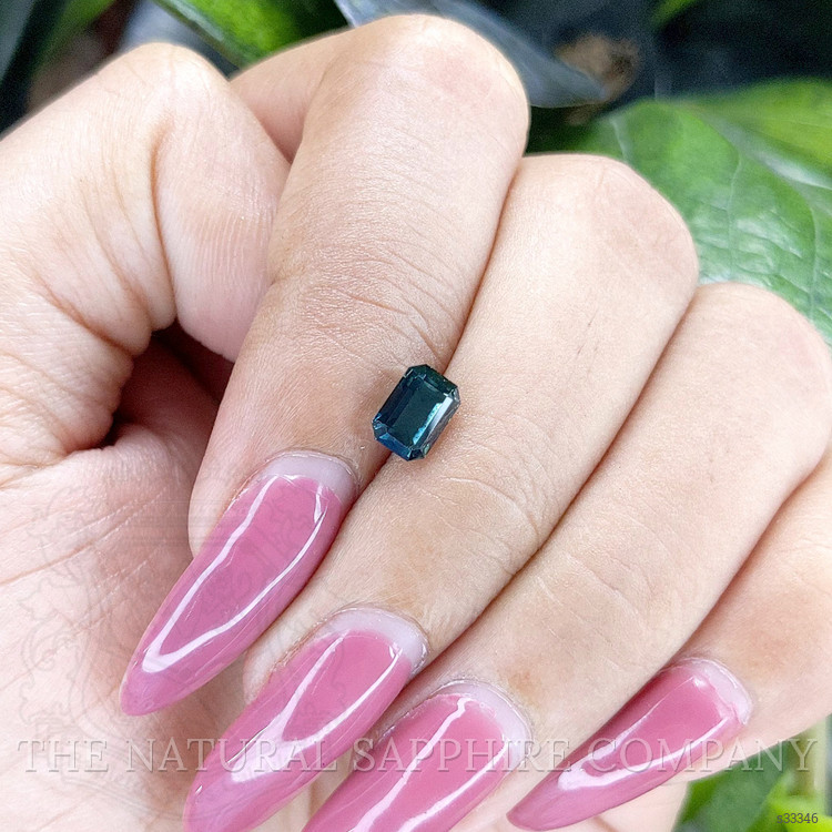 1.22 Ct. Bluish Green Sapphire from Tanzania