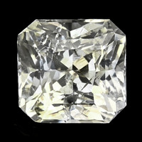 1.14 Ct. White Sapphire from Ceylon (Sri Lanka) Video