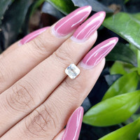 1.14 Ct. White Sapphire from Ceylon (Sri Lanka) Life Style