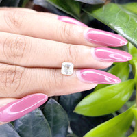 1.14 Ct. White Sapphire from Ceylon (Sri Lanka) Life Style