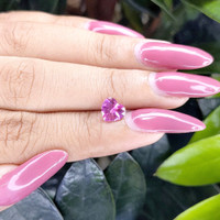 1.16 Ct. Pink Sapphire from Ceylon (Sri Lanka) Life Style