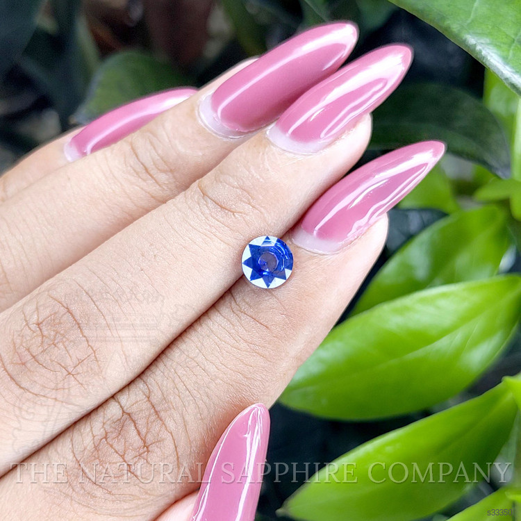 1.06 Ct. Blue Sapphire from Ceylon (Sri Lanka)