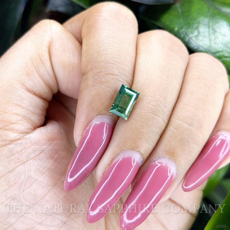 2.00 Ct. Yellowish Green Sapphire from Madagascar