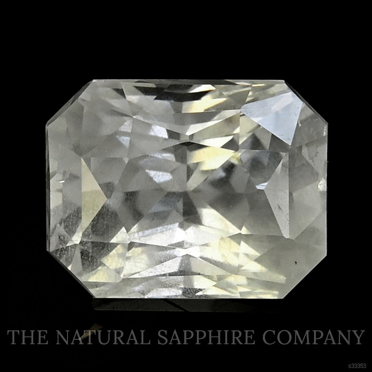 2.11 Ct. White Sapphire from Ceylon (Sri Lanka)