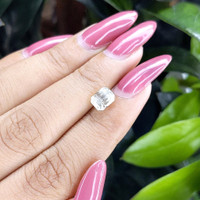 2.11 Ct. White Sapphire from Ceylon (Sri Lanka) Life Style