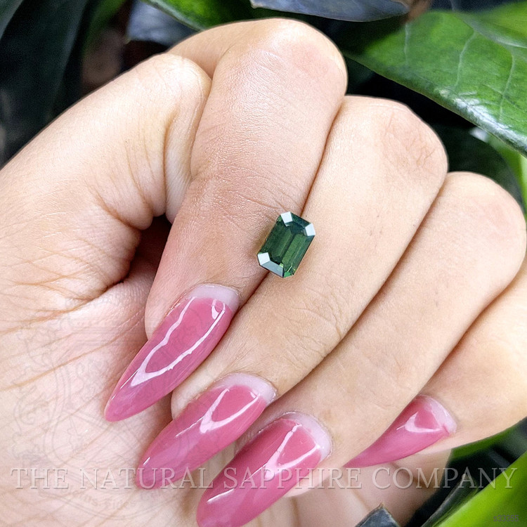 2.03 Ct. Green Sapphire from Ceylon (Sri Lanka)