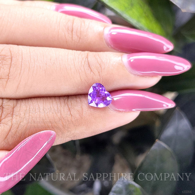 1.53 Ct. Purple Sapphire from Africa