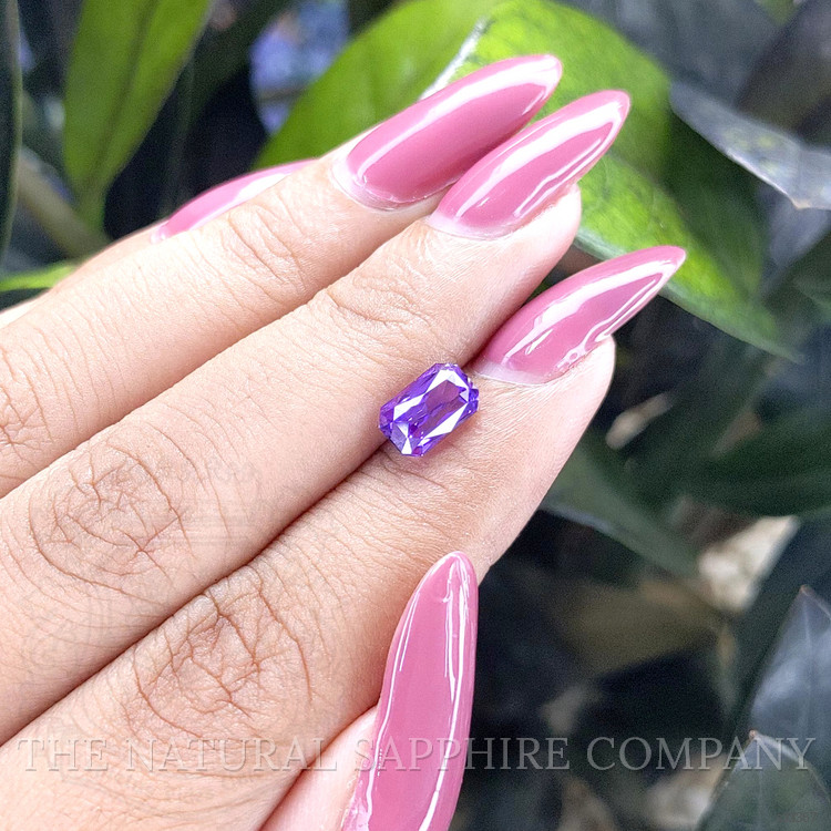 2.01 Ct. Purple Sapphire from Africa