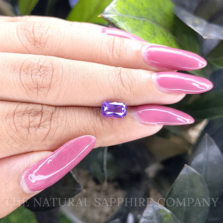 2.01 Ct. Purple Sapphire from Africa