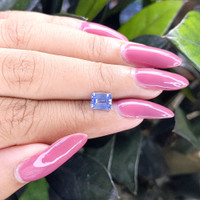 1.16 Ct. Blue Sapphire from Africa Life Style