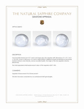 9.27 Ct. Grey Star Sapphire from Burma (Myanmar) Appraisal