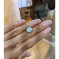 9.27 Ct. Grey Star Sapphire from Burma (Myanmar) Life Style