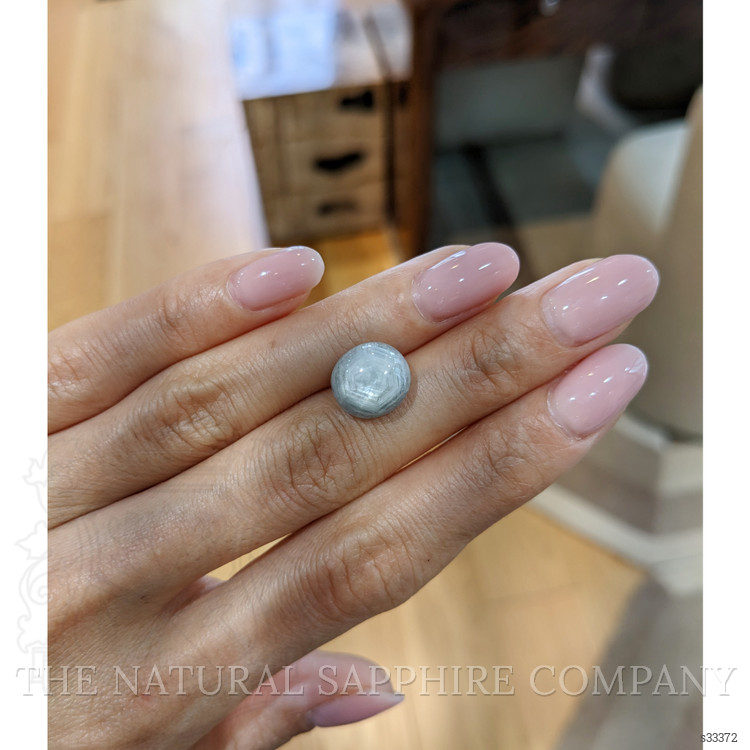 9.27 Ct. Grey Star Sapphire from Burma (Myanmar)