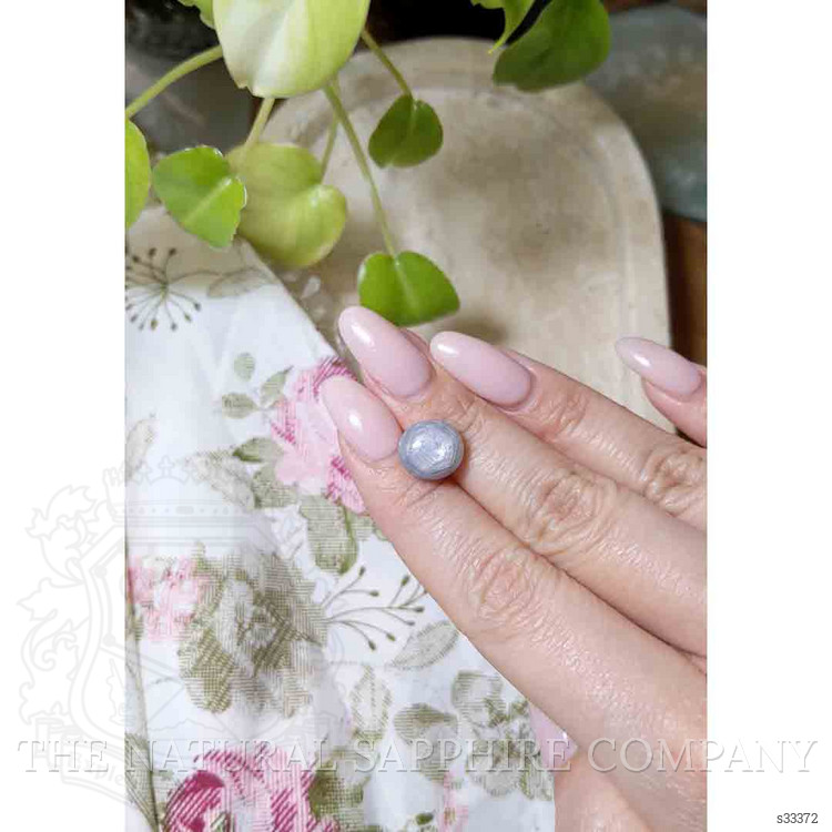 9.27 Ct. Grey Star Sapphire from Burma (Myanmar)