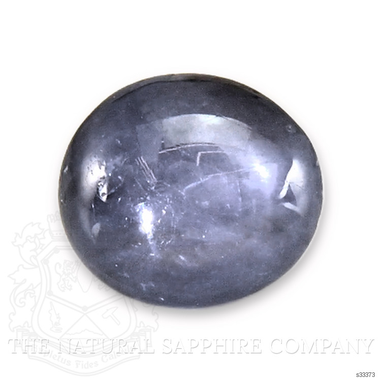 2.33 Ct. Bluish Grey Star Sapphire from Burma (Myanmar)