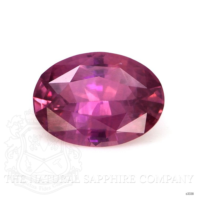 0.76 Ct. Purplish Pink Sapphire from Ceylon (Sri Lanka)