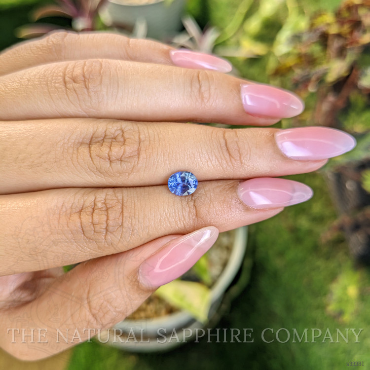 1.07 Ct. Blue Sapphire from Ceylon (Sri Lanka)