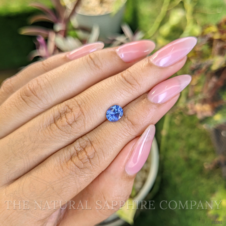 1.07 Ct. Blue Sapphire from Ceylon (Sri Lanka)