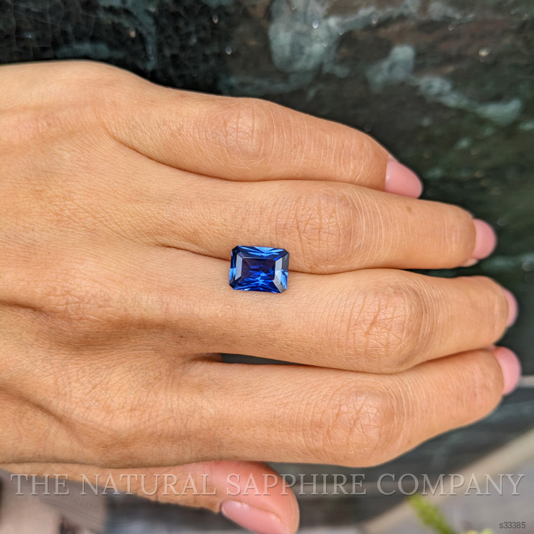 2.97 Ct. Blue Sapphire from Ceylon (Sri Lanka)