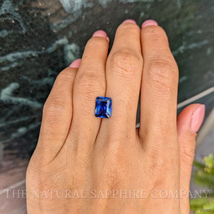 2.97 Ct. Blue Sapphire from Ceylon (Sri Lanka)