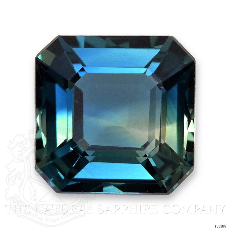 1.25 Ct. Bluish Green Sapphire from Ceylon (Sri Lanka)