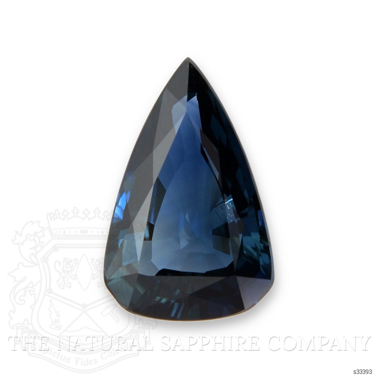 1.61 Ct. Greenish Blue Sapphire from Ceylon (Sri Lanka)