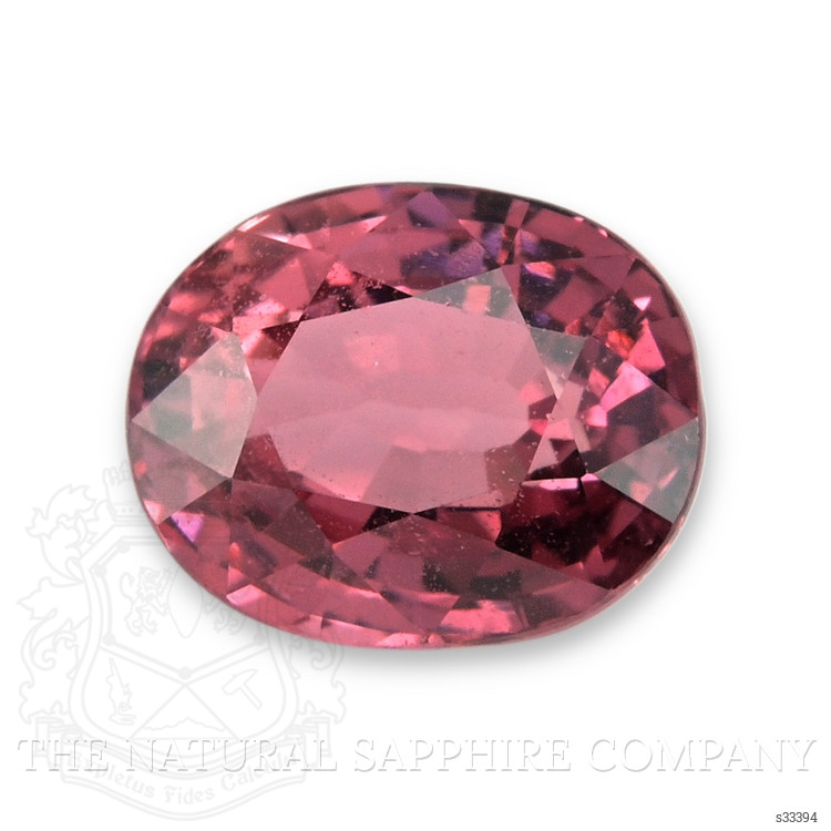 1.27 Ct. Reddish Pink Sapphire from Ceylon (Sri Lanka)
