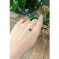 1.38 Ct. Blue Sapphire from Ceylon (Sri Lanka) Life Style