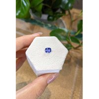 1.38 Ct. Blue Sapphire from Ceylon (Sri Lanka) Life Style