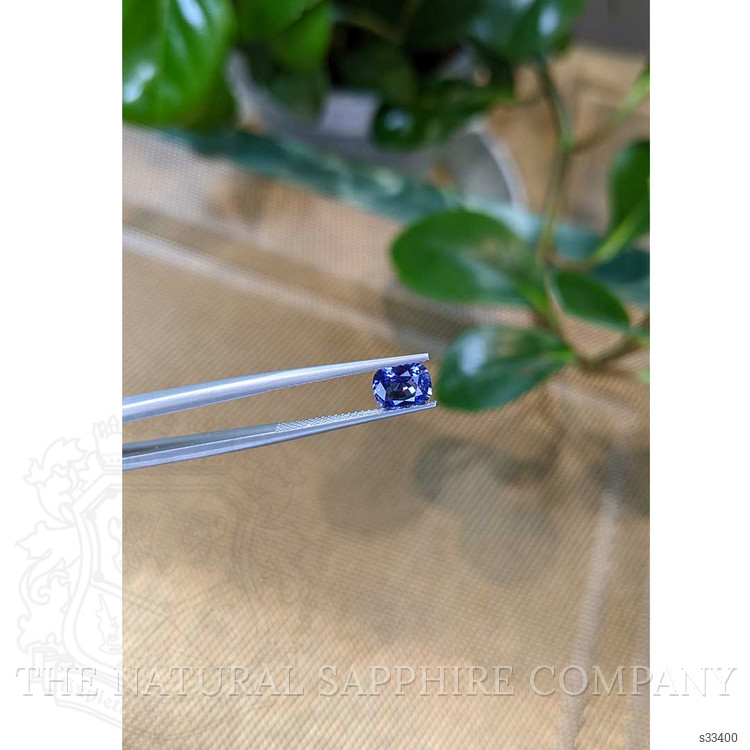 1.38 Ct. Blue Sapphire from Ceylon (Sri Lanka)