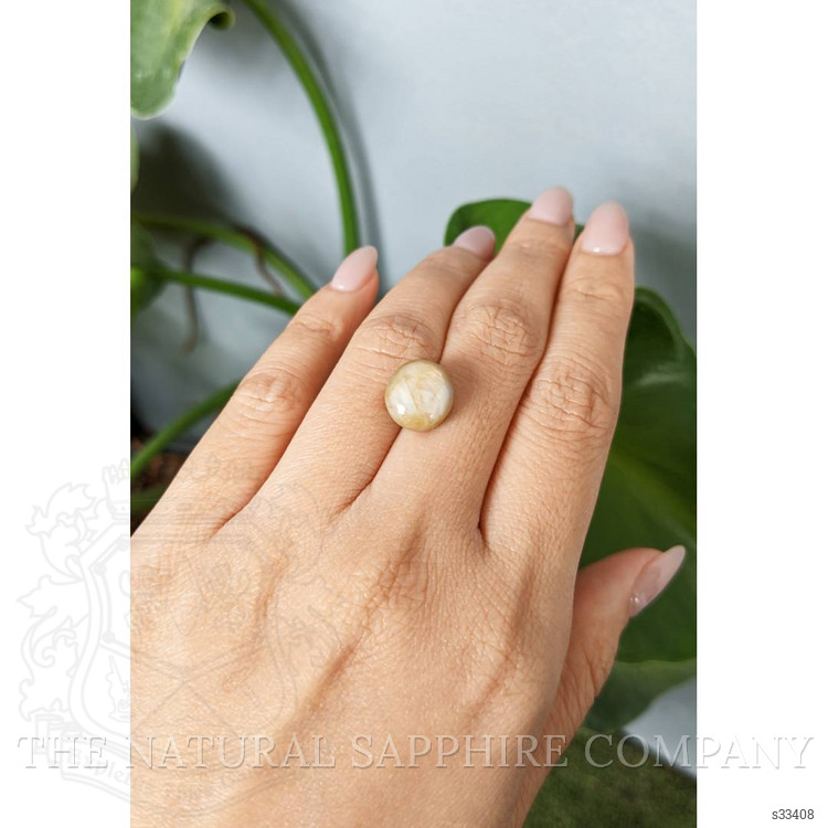 11.54 Ct. Bi Color Star Sapphire from Burma (Myanmar)