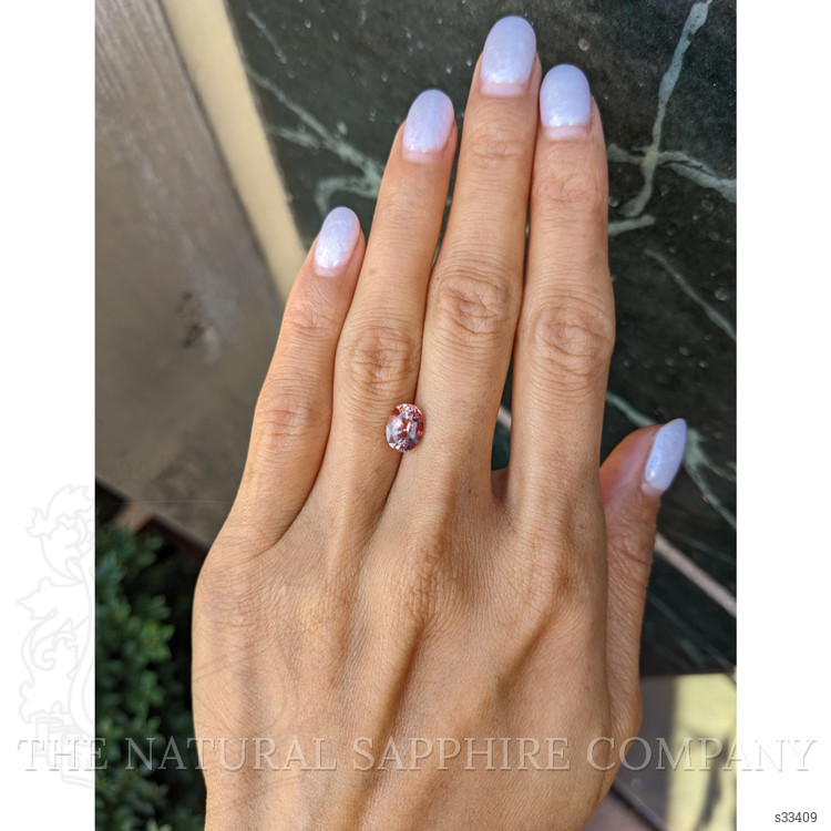 2.13 Ct. Padparadscha Sapphire from Ceylon (Sri Lanka)