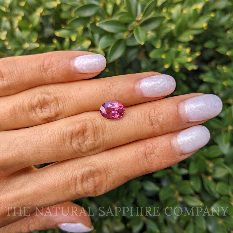 2.99 Ct. Pink Sapphire from Ceylon (Sri Lanka)