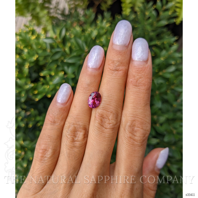 2.99 Ct. Pink Sapphire from Ceylon (Sri Lanka)
