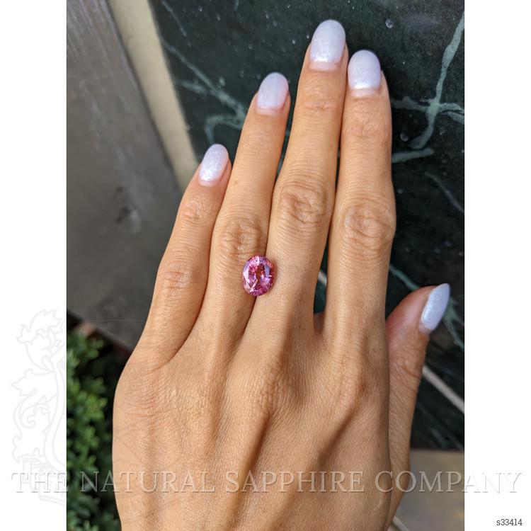 4.11 Ct. Pink Sapphire from Madagascar