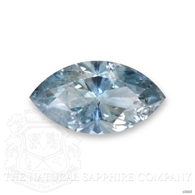 1.44 Ct. Greenish Blue Sapphire from Montana