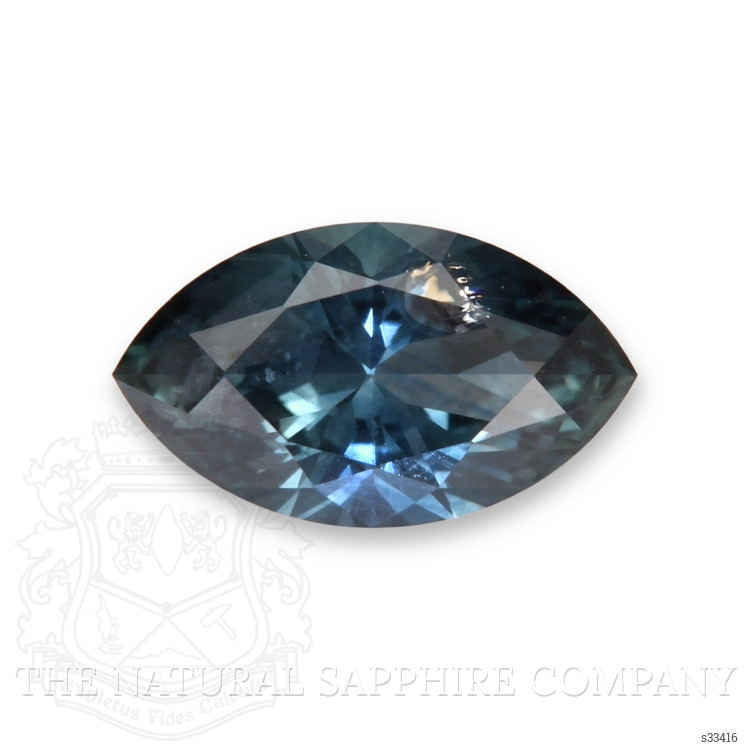 1.23 Ct. Greenish Blue Sapphire from Montana