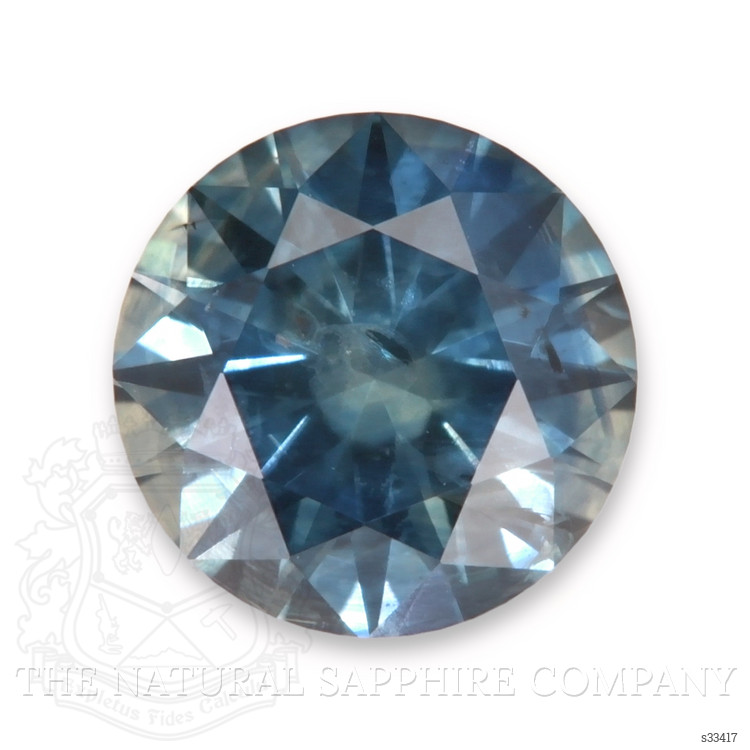 1.56 Ct. Greenish Blue Sapphire from Montana