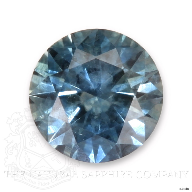 0.68 Ct. Greenish Blue Sapphire from Montana