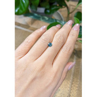 0.68 Ct. Greenish Blue Sapphire from Montana Life Style