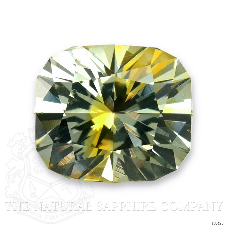 1.54 Ct. Yellowish Green Sapphire from Montana